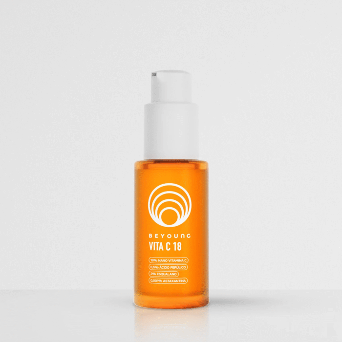 Sérum facial antioxidante 18% nano vitamina C + 3% esqualano